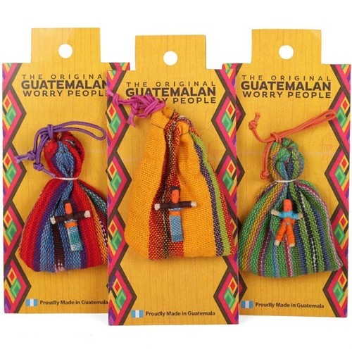 Guatemalan worry dolls - guatemalan,