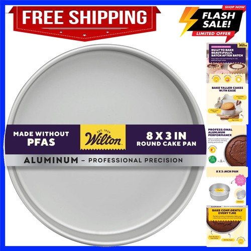 Aluminum round cake pan - aluminum, x