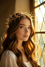 Modern Sculptural Crown of