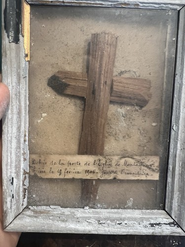 Reliquary cross door - &, piece