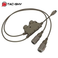 TS TAC-SKY Dual Comm 6 Pin PTT