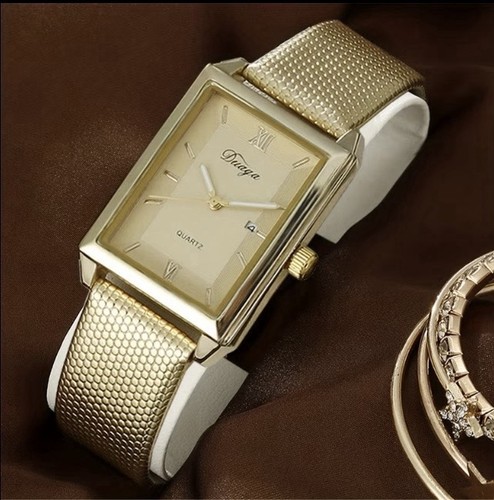 Men gold plated quartz - plated,