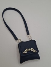 🔥Handmade Navy Faux Leather