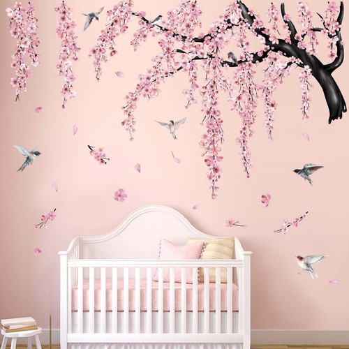 Large pink cherry - large, blossom