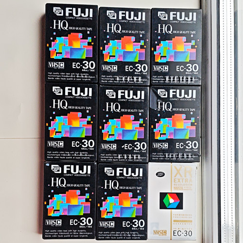 8xfuji high quality - high, vhs-c