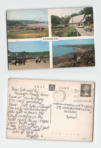 Postcard sandsend yorkshire - -,