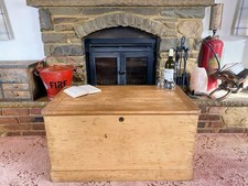 Old Antique Pine Chest
