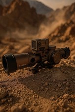 LPVO 1.2-6X24 British Army Rifle scope style +  Red dot sight