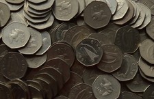 50 p Ireland Eire 50p Fifty Pence Irish Coin Choice of Year 1970 to 2000