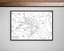 Ww1 trench map - map, battle