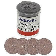Dremel 420 20x 24mm HD Metal Cutting Cut-Off Wheels - 20pk 2615042032