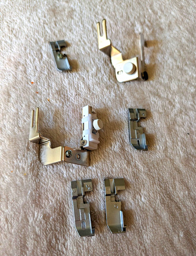 Janome overlocker feet - 6, &