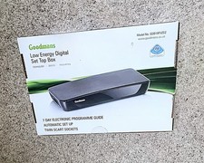 Reduced to Clear! Goodmans Low Energy Digital Set Top Box New Boxed