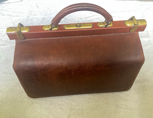 Vintage brown leather - vintage,