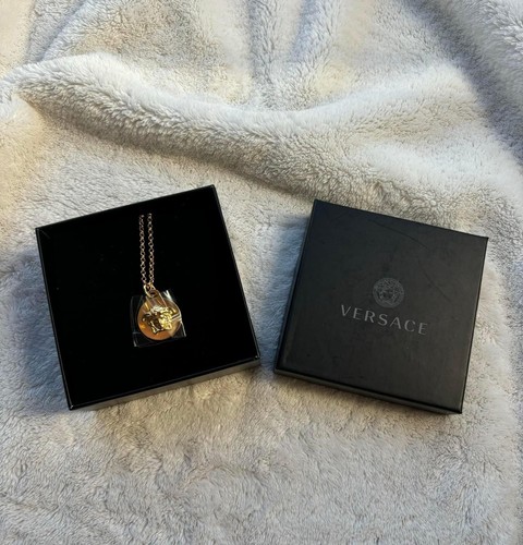 Versace circle medusa - medusa, gold