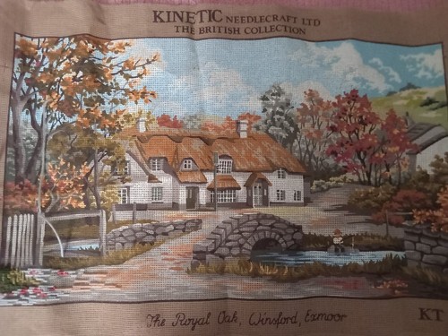 Vintage kinetic canvas only - canvas,
