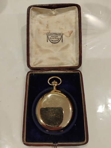 Vintage iwc 18ct gold - vintage, full