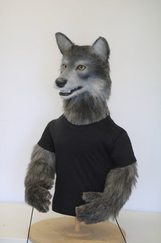 Wolf puppet - wolf,