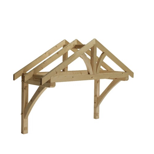 Apex porch canopy timber - porch,