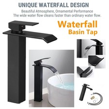 Tall Waterfall  Basin Mixer