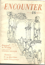 Vintage Encounter Magazine July 1957 , Stephen Spender