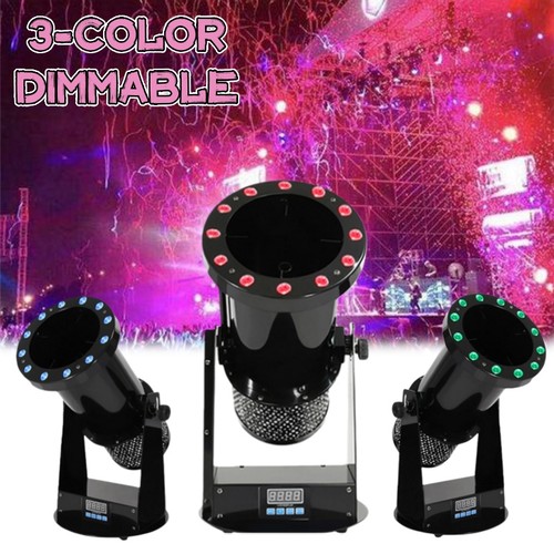 Led electric confetti machine - led,