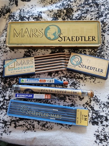 Vintage pencil tin - pencil, tin,