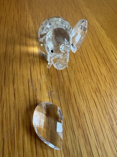 Swarovski crystal elephant - crystal,