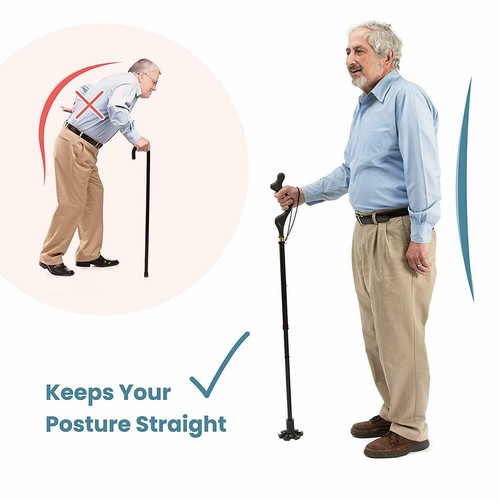 Posture walking stick cane - posture,