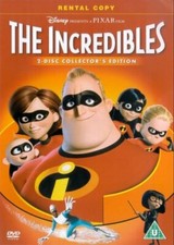 The incredibles dvd children - the,