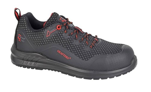 Grafters m320a men black - m320a, black/red