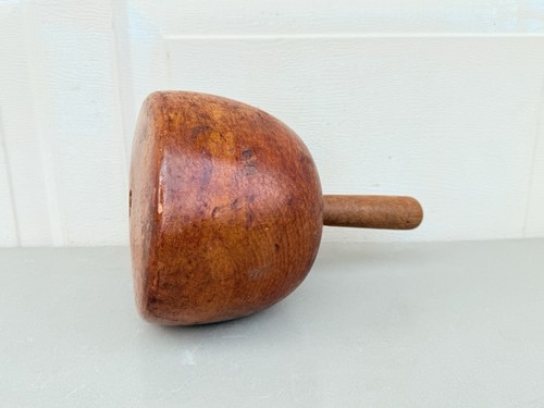 Antique wood maul carving - wood,