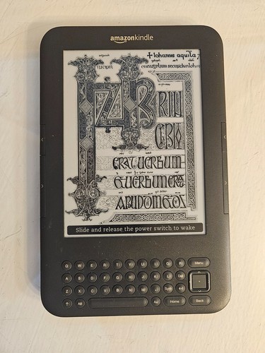 Amazon kindle 3rd - 3rd, 6"