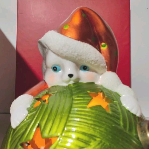 New qvc christmas - new, cat