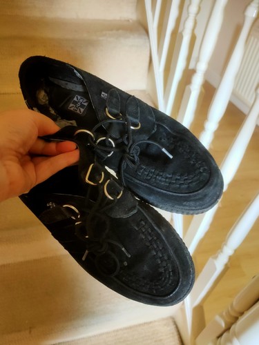 Black suede creepers - t.u.k,
