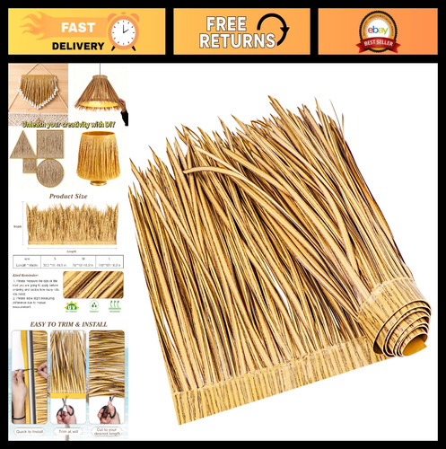 Tiki hut grass roof - grass,