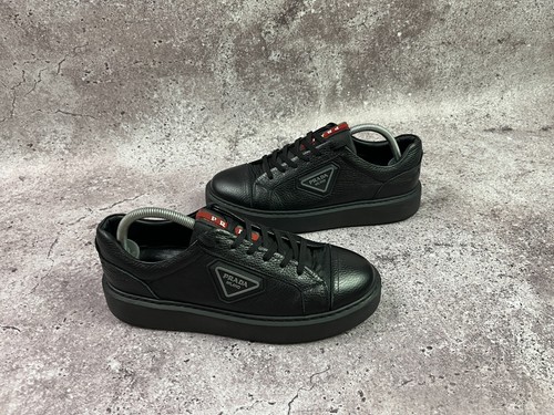 Prada milano black leather - milano,