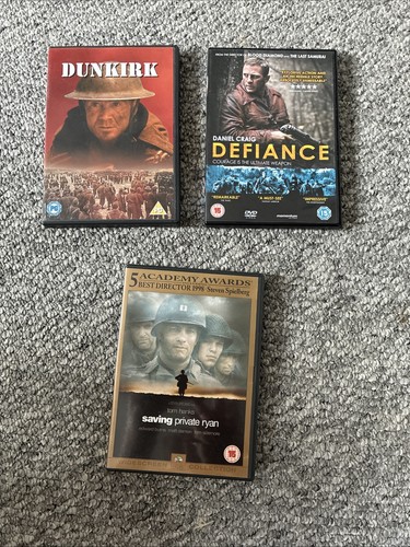 Bundle ww2 dvds dunkirk - 3, dvds.
