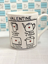 Edward Monkton Valentine Mug ‘The Kettle of Love’ McLaggan Smith VGC