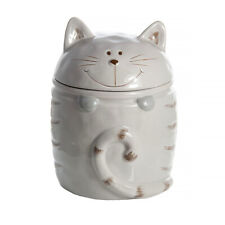 Cat Cookie Jar Biscuit Barrel Ceramic Novelty Kitchen Storage Cat Lovers Gifts