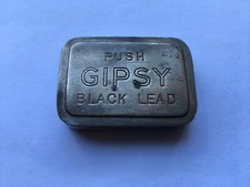 SCARCE C1910 GIPSY BLACK LEAD,GLOSSO METAL POLISH&LINO LEO FLOOR POLISH VESTA
