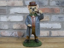 French bulldog gentleman resin - french,