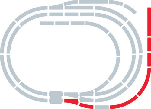 Hornby r8225 gauge - gauge, track