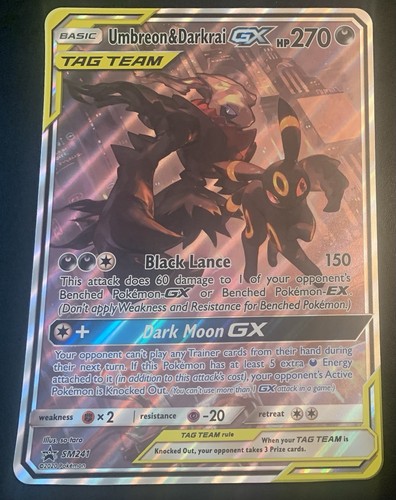 Umbreon darkrai gx sm241 - umbreon,