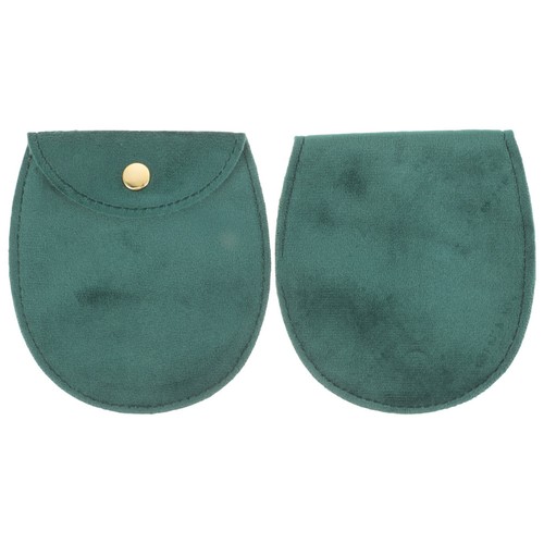 Retro style green - watch, pouch