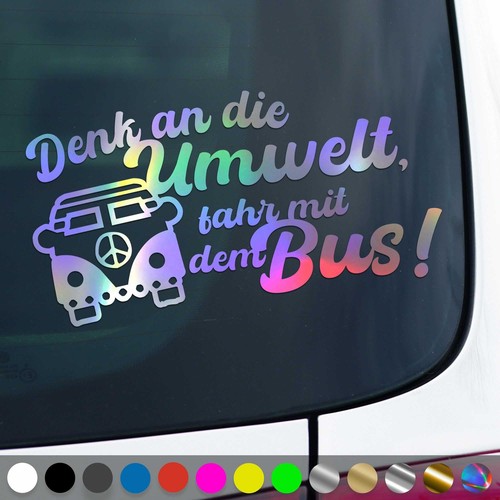 Ride the bus - the, sticker