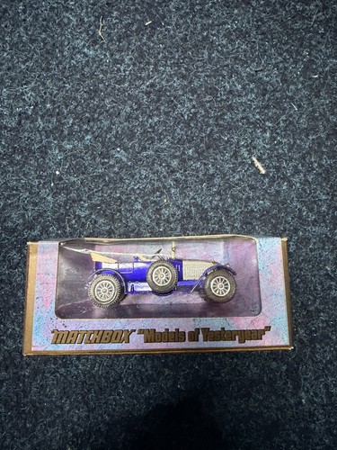 Vintage matchbox yesteryear - vintage,