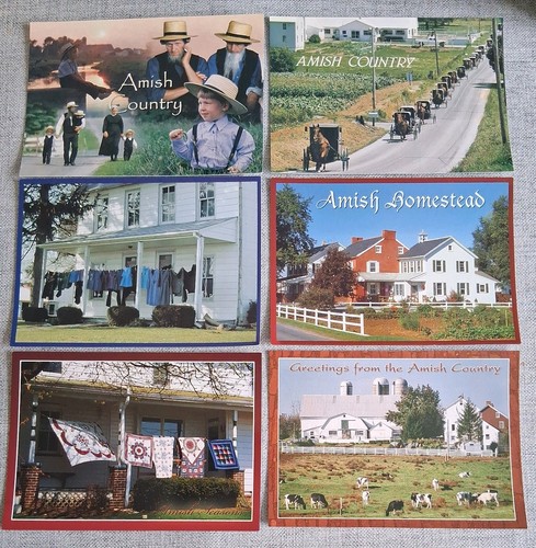 Postcards amish country - 6,