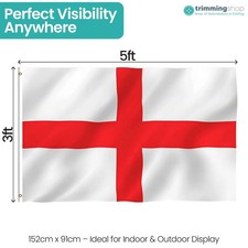 England flag 8x5ft 5x3ft - england,