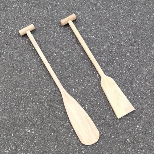 Wooden canoe paddle - wooden,